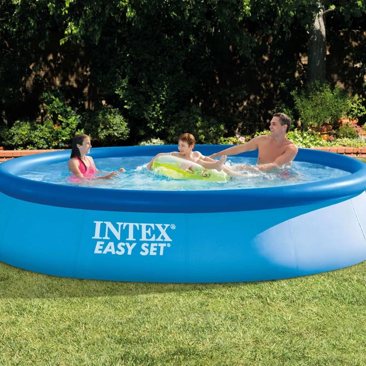 Aufblasbaren Pool Easy Set Pool 396x84 cm blau – Bild 2