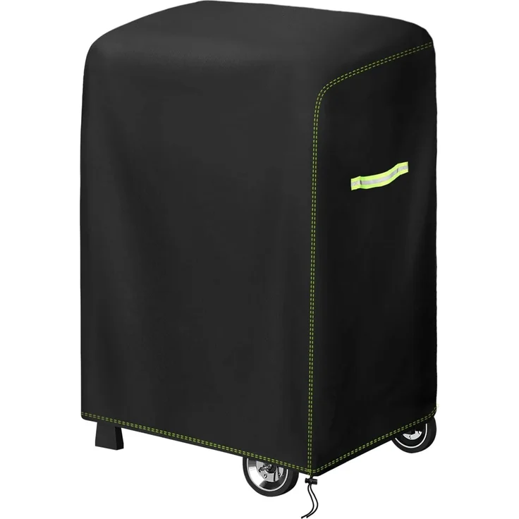 Grill Abdeckhaube, VDISRR Wetterfest Grillabdeckung, 420D Oxford Gasgrill Abdeckplane, Wasserdicht Grill Schutzhülle, 77 x 70 x 110 cm, für 2 Brenner Gasgrill mit Klappbarer Seitenablage – Bild 1