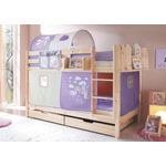 Etagenbett "Marcel" 90x200 Kiefer massiv Natur