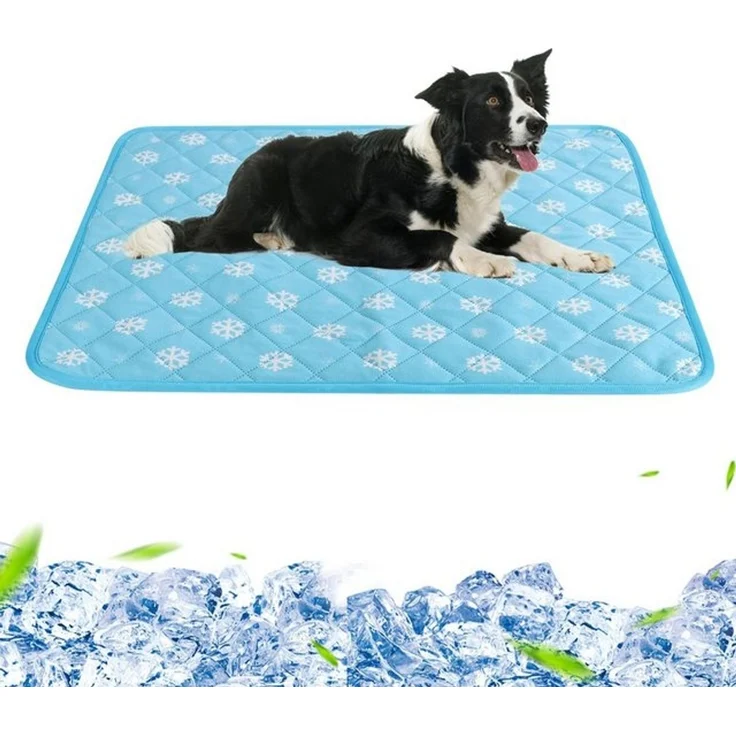 Ledander Hundematte Hundematte kühlmatte Hund, Waschbar Kühlkissen hundematte, für Zuhause Unterwegs oder im Auto – Bild 4