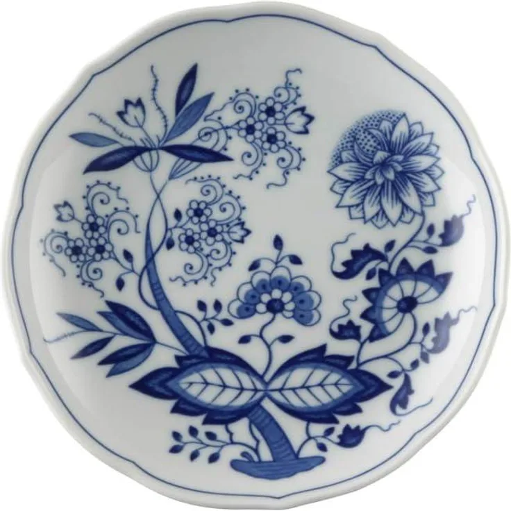 Suppen-Untertasse Blau Zwiebelmuster Hutschenreuther Suppentasse - Mikrowelle geeignet, Spülmaschinenfest
