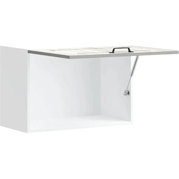 vidaXL Küchen-Hängeschrank Kalmar Grau Sonoma Holzwerkstoff 853603 – Bild 8