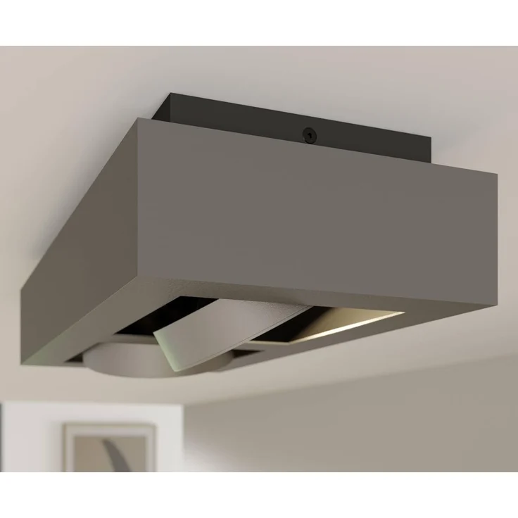 Arcchio Deckenleuchten Ronka, Metall, Schwarz IP20, 2 x 20 W ES111 LED – Bild 4