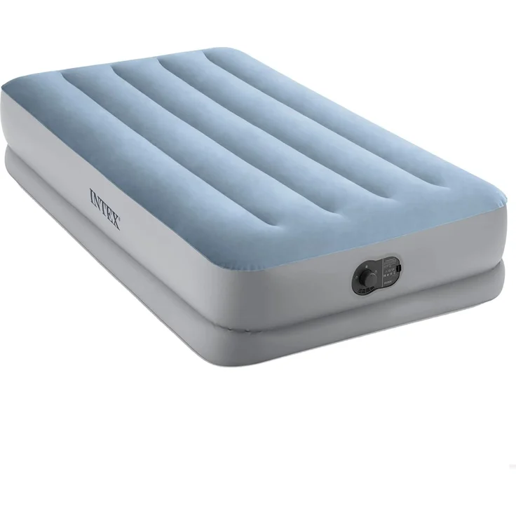 Intex Luftbett DuraBeam Mid-Rise Comfort mit USB-Pumpe 99 x 191 x 36 – Bild 1