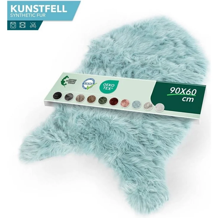 Karat Fellteppich Kunstfell Nelly, Kuschelig – Bild 2