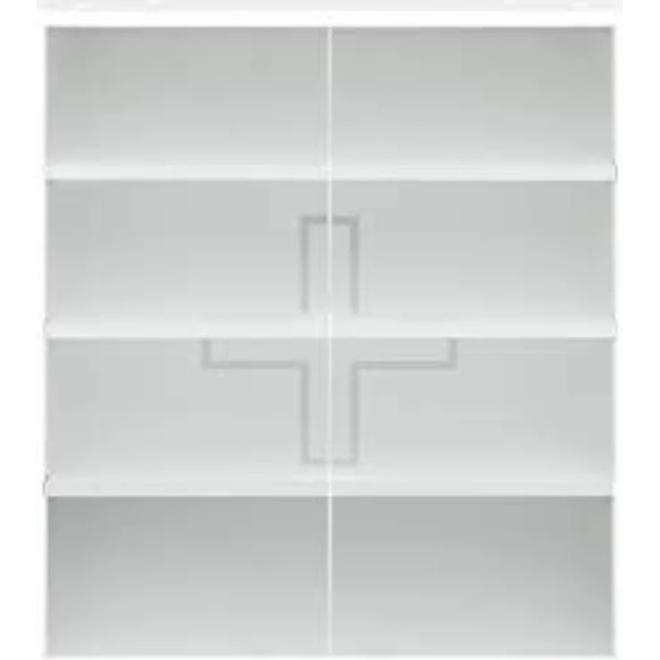 Schildmeyer Bjarne Medizinschrank 158506, weiß matt, 64,2 x 19,6 x 71,4 cm – Bild 5