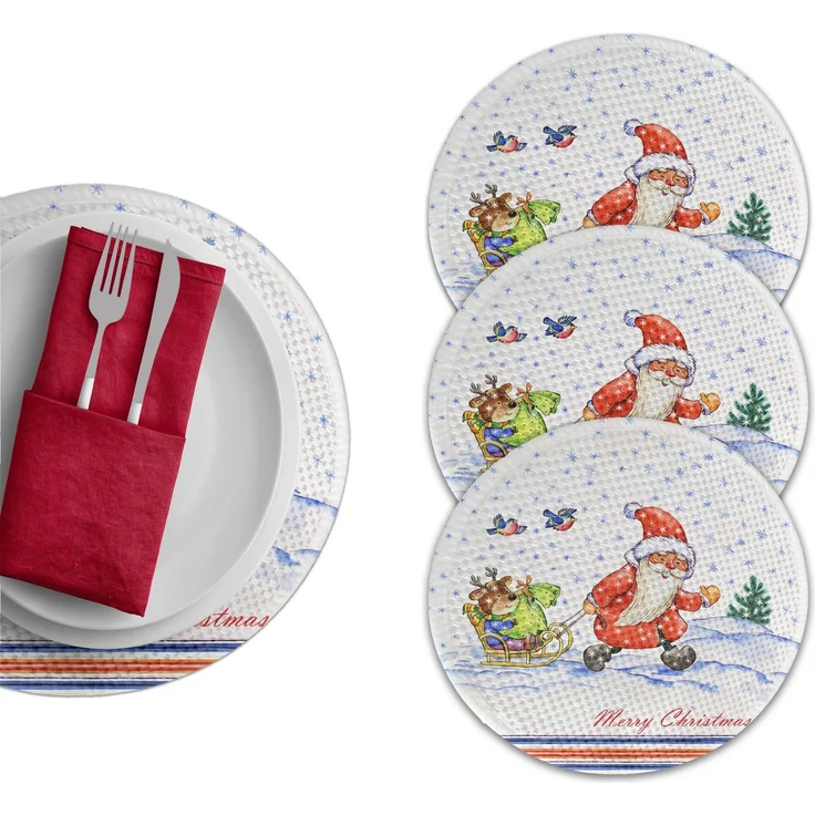 Hermia Concept '2337Supla' Tischset, Mehrfarbig, Ø 37 cm – Bild 1