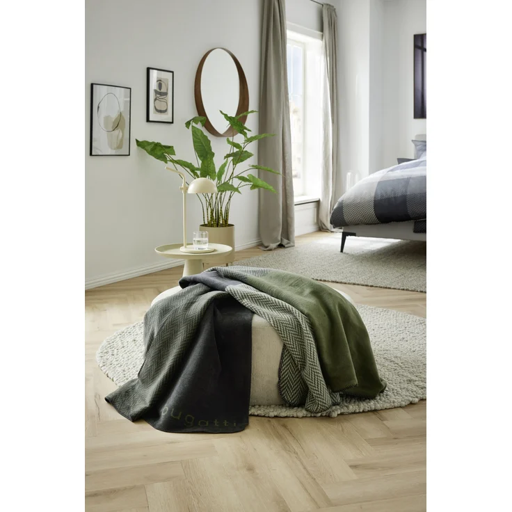 IBENA Wohndecke BUGATTI BL 150x200 cm bunt Decke Kuscheldecke Sofadecke Couchdecke Plate – Bild 4