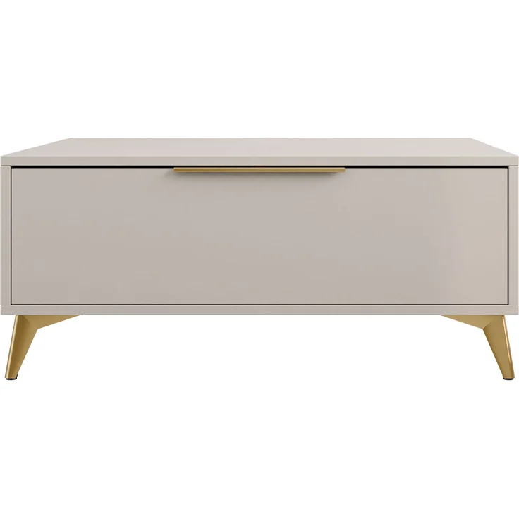 Couchtisch Xylix 1SZ mit Schublade (Farbe: Sandbeige) – Bild 4