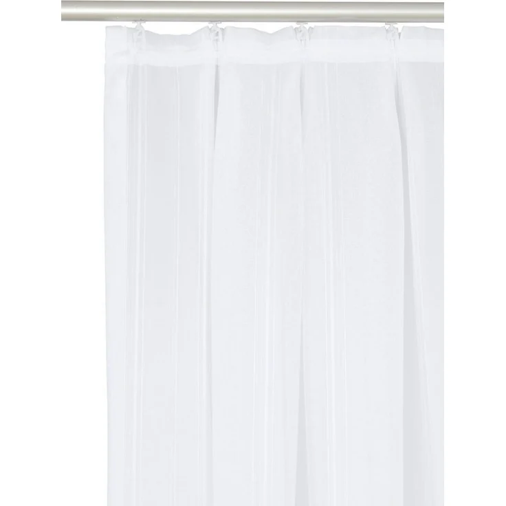 Wirth Gardine Gerty, Faltenband (1 St), halbtransparent, Sablé, Store – Bild 2
