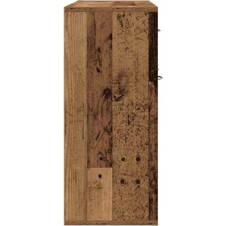 vidaXL Sideboard Altholz-Optik 88x30x70 cm Holzwerkstoff 861140 – Bild 2