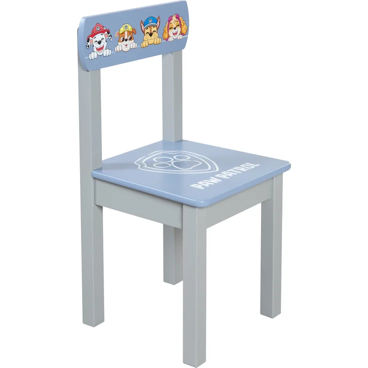 roba Kinderstuhl 'Paw Patrol' - MDF lackiert - HxBxT: 59 x 30,5 x 29 cm - Blau / Grau – Bild 1