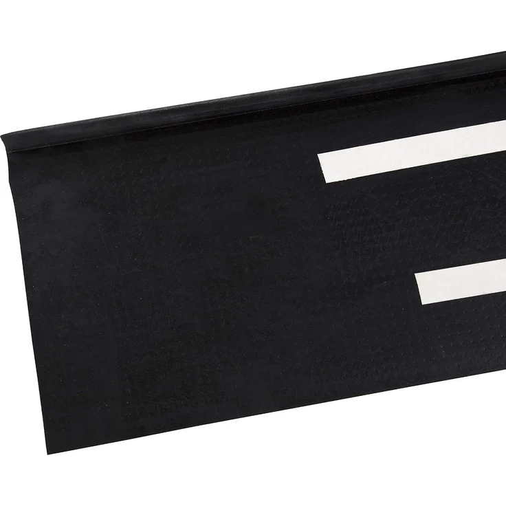 Stufenmatte Gummi schwarz, 25 x 77 cm – Bild 4