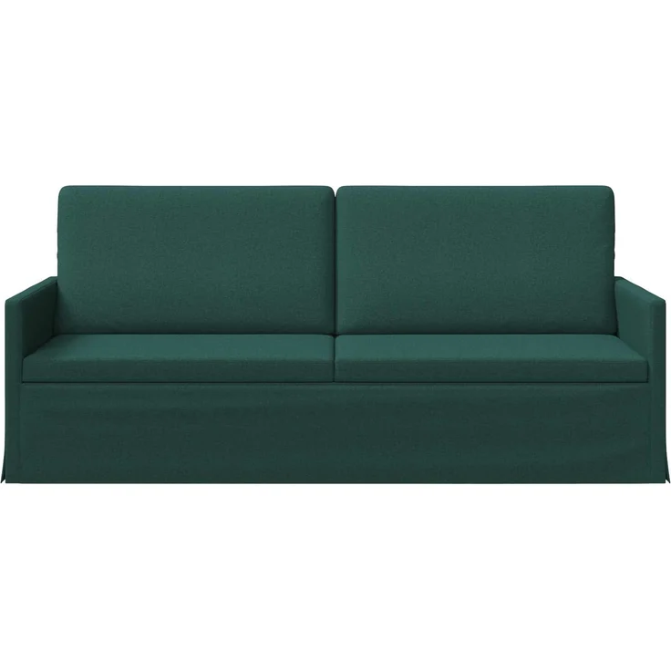 vidaXL 3-Sitzer Sofa Dunkelgrün 190 x 81 x 82 cm Stoff 42041111 – Bild 2