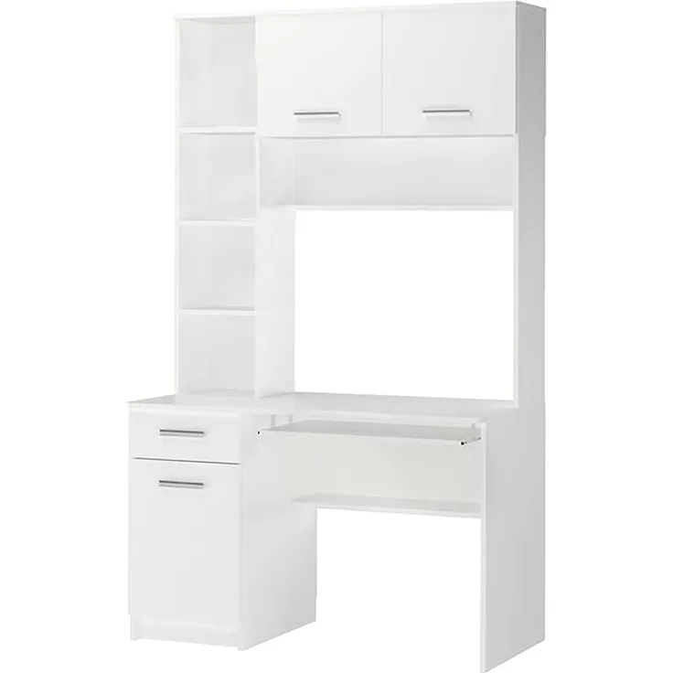 Schreibtisch Crossline Weiß 120.1 x 59.5 cm Vicco