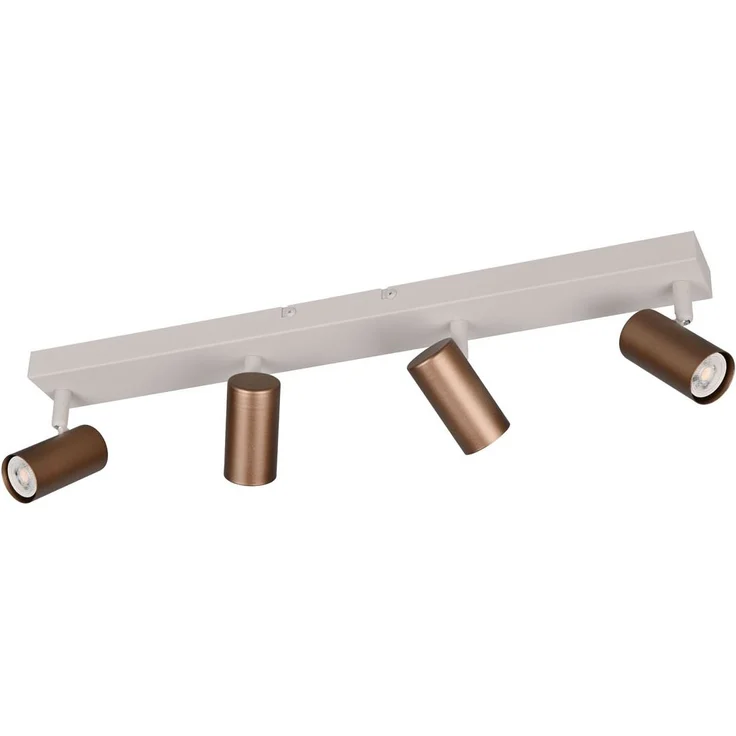 Deckenstrahler TARYN Coffee / Grau 4-flammig, Breite 56cm – Bild 2