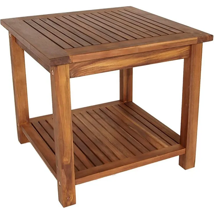 TPFGarden Gartentisch NEVADA (Outdoor Esstisch - Terrassentisch - Maße (BxHxT): 50 x 45 x 50 cm, Hochwertiger und robuster Outdoor Tisch)
