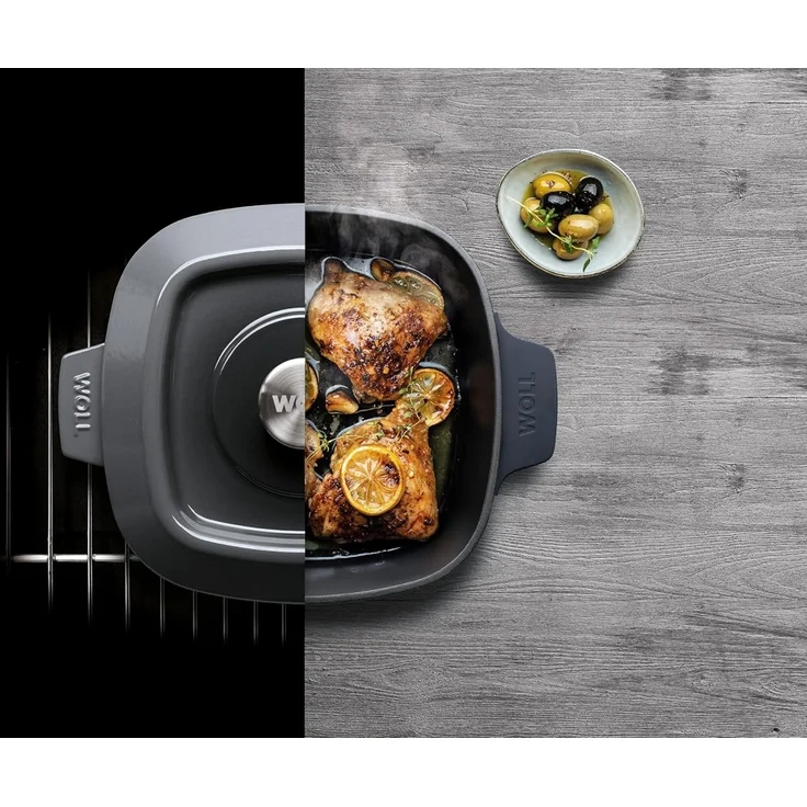 Woll Iron Grillpfanne 28x28 cm Grau – Bild 7