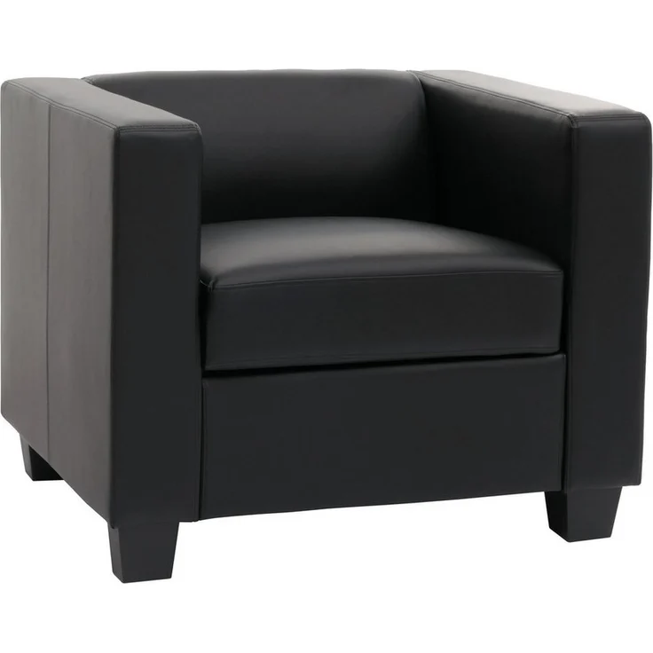 MCW Sessel Lille, Bequemes Polster, Lounge-Stil, Kunststofffüße, Hohe Standfestigkeit – Bild 5