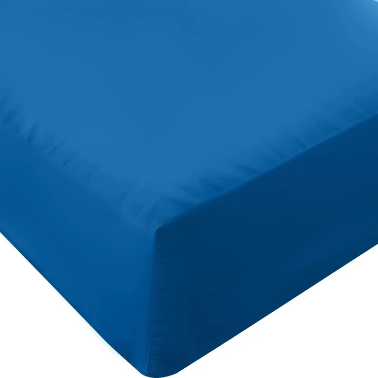 Utopia Bedding Queensize-Spannbettlaken, tiefe Taschen, weiche Mikrofaser, schrumpft und lichtbeständig, pflegeleicht, nur 1 Spannbetttuch, (Dusk Blue) – Bild 1