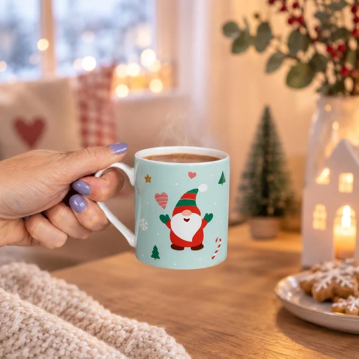 Kinder Tasse Becher 20cl Geschenk Weihnachten Sheepworld WICHTEL 51249 – Bild 4