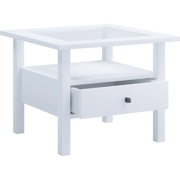 VCM Beistelltisch & Couchtisch Lingis 919156 Weiß H. 42 x B. 54 x T. 54 cm – Bild 3