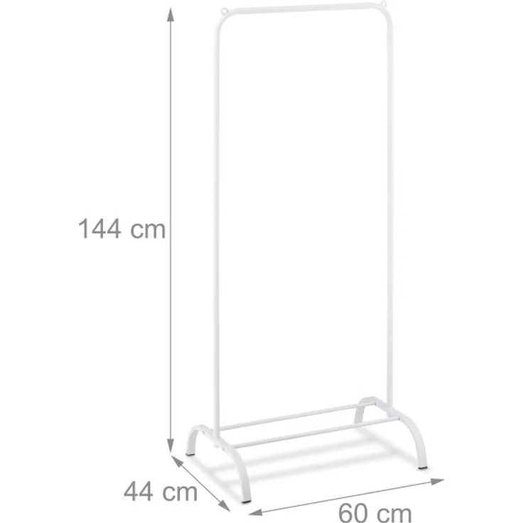 Metall Kleiderständer mit Ablage 10039964_49 – Bild 4