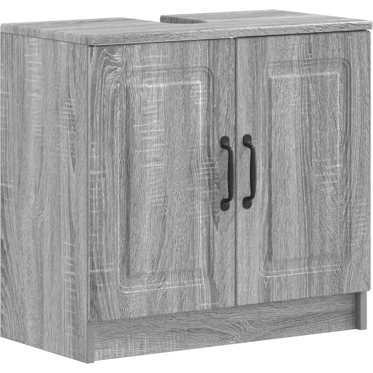 vidaXL 3-teiliges Badezimmer-Schranksystem UTRECHT 3 stk. Sonoma-Grau 3418059 – Bild 4