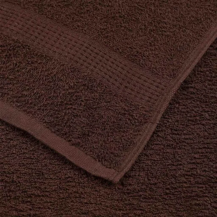 vidaXL Handtücher FROGN 4 Stk. Braun 100x200 cm 360 g/m² 136771 – Bild 6