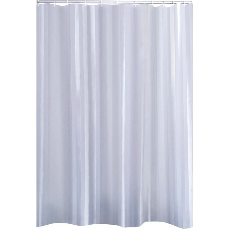 Ridder Duschvorhang Satin weiß Breite 120 cm – Bild 5