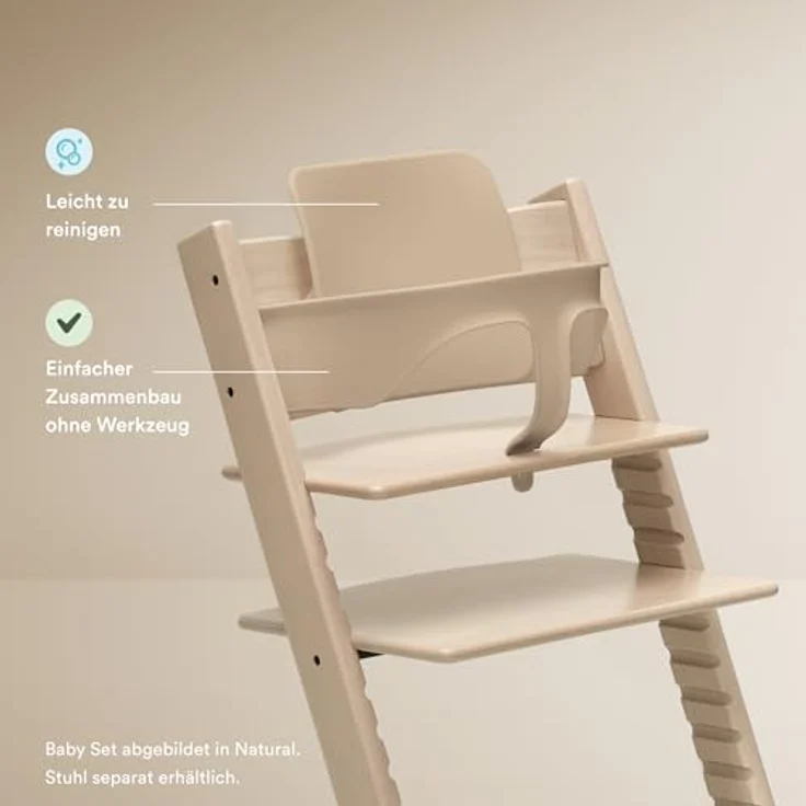 Stokke Tripp Trapp® Baby Set² White – Bild 5