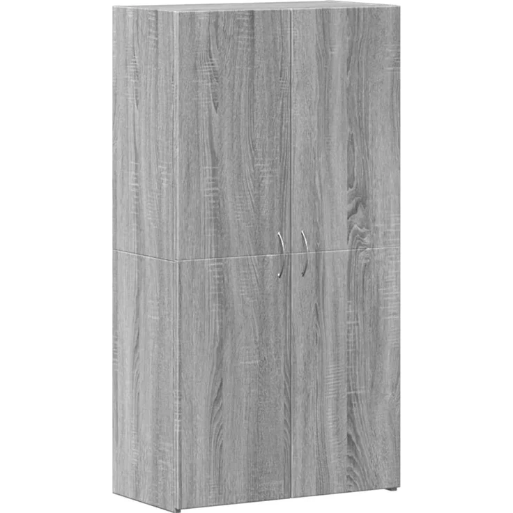 vidaXL Aktenschrank Grau Sonoma 60x32x115 cm Holzwerkstoff 840777 – Bild 2