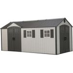 Lifetime Kunststoff Gerätehaus Chateau | Lichtgrau