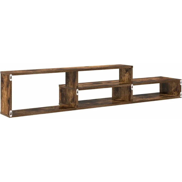 Wand-TV Stand, TV-Regal 150x25x28,5cm Holzwerkstoff – Bild 7