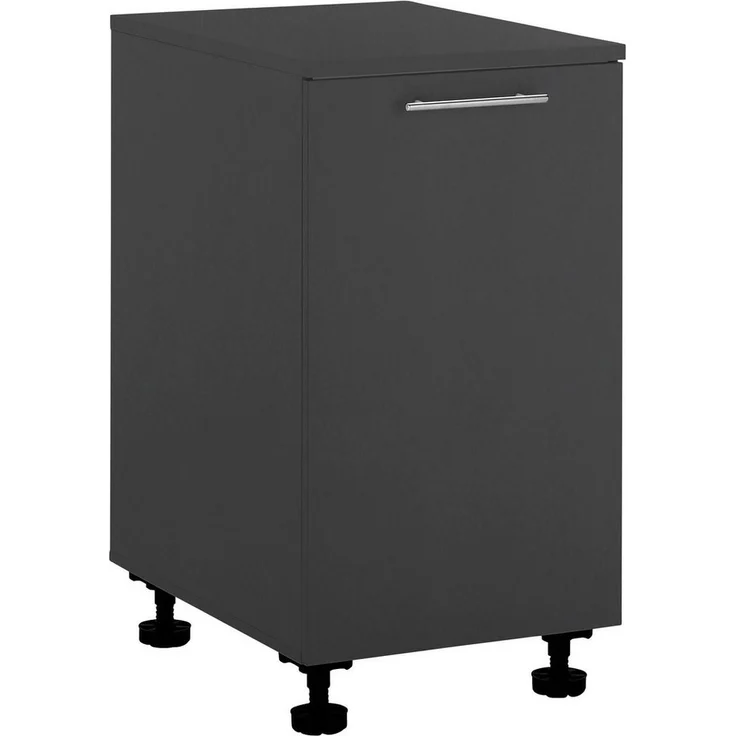 Laundreezy Spülenschrank Laundreezy, Spülenschrank BxHxT 50x92x68 cm (1-St) Breite 50cm, Tür L/R montierbar, Softclose, höhenverstellbare Füße – Bild 1