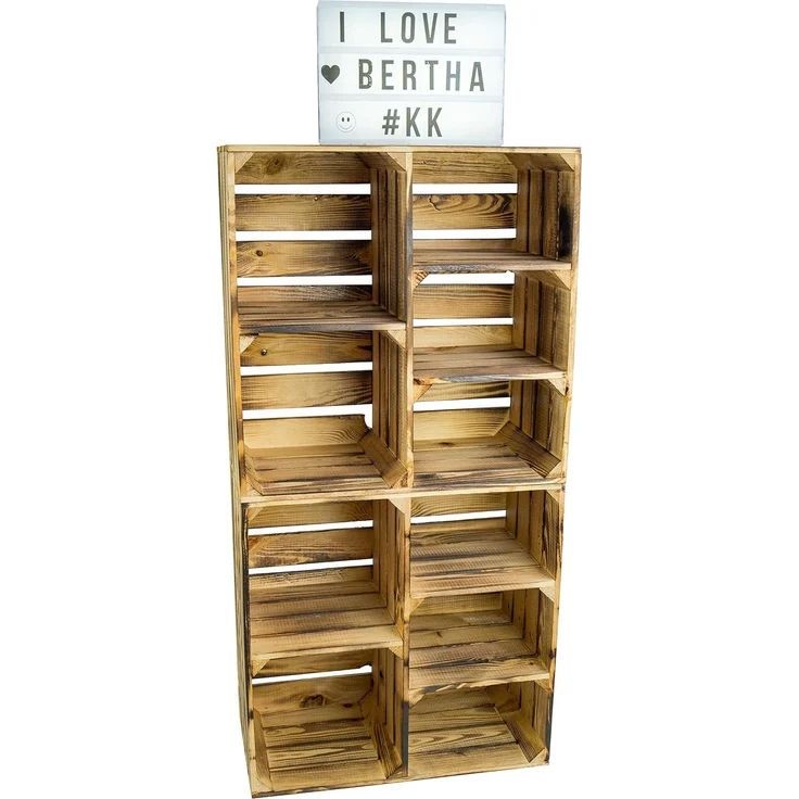 Kistenkolli Altes Land Allzweckkiste 2er Set Bertha geflammt (Spar-Set) – Bild 7