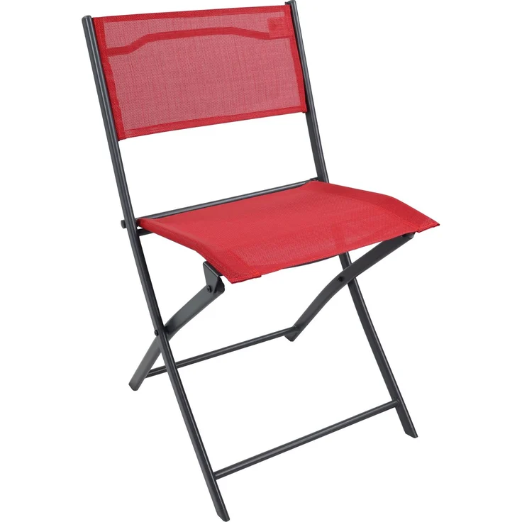 VCM Gartenstuhl Sumila 920267 Rot H. 79 x B. 45 x T. 46 cm – Bild 2