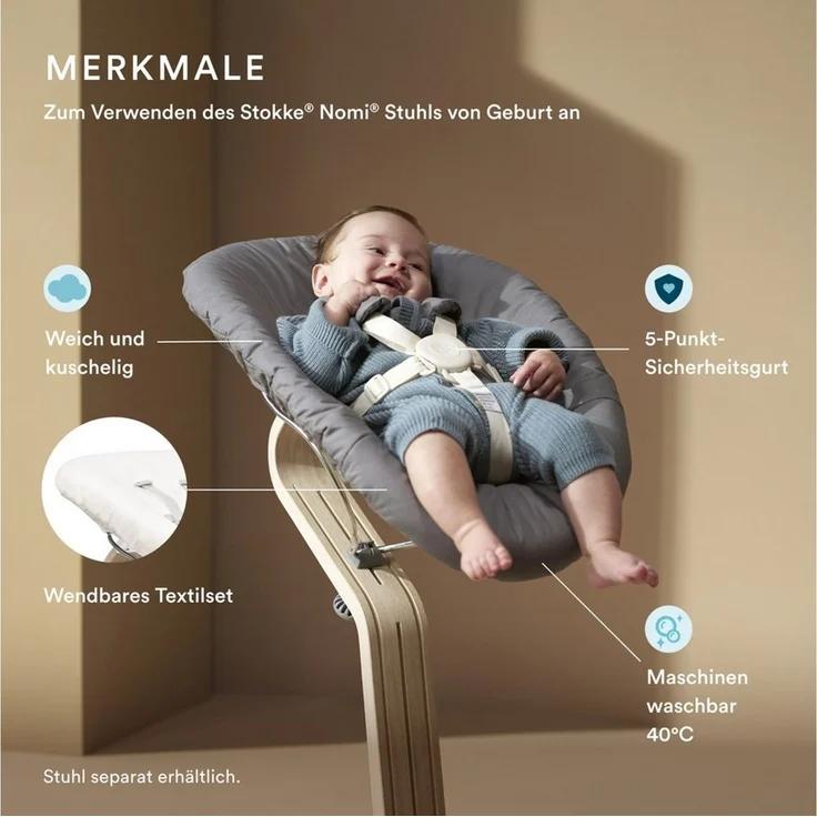 Stokke Hochstuhlaufsatz Nomi® Newborn Set