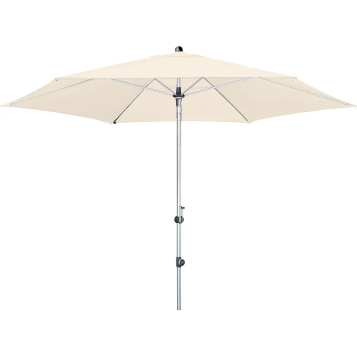 Doppler 'Expert 280 Auto Tilt' Sonnenschirm, Alugestell / Polyester beige, Ø 280 cm