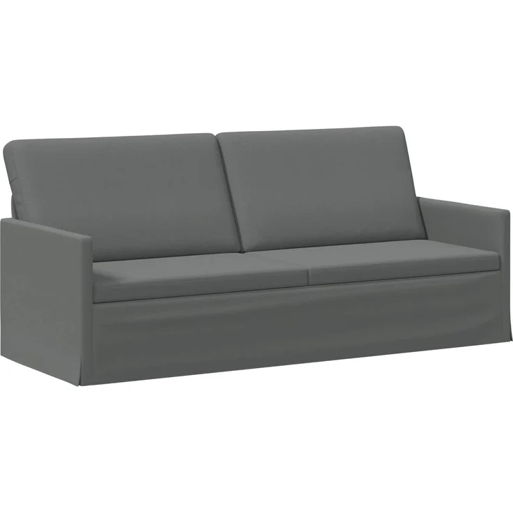 vidaXL 3-Sitzer Sofa Dunkelgrau 190 x 81 x 82 cm Stoff 42041107 – Bild 1
