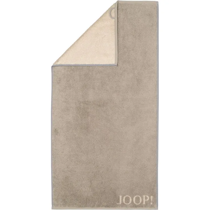 Joop! Handtuch Handtücher 50x100 Classic doubleface 1600-70 graphit sand