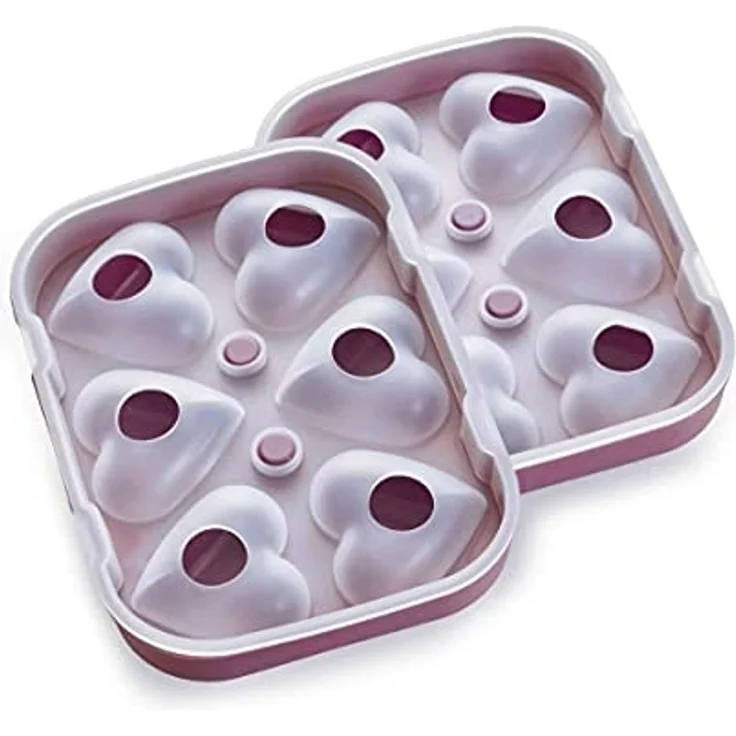 Betty Bossi Backform 3D-Backform Herz, (2-tlg), Silikon – Bild 1