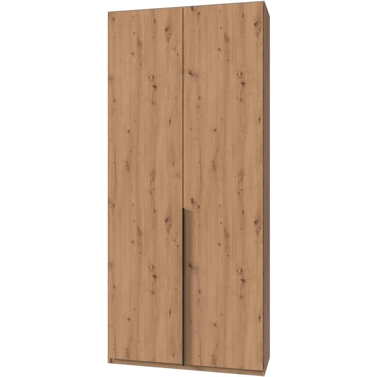 Wimex Kleiderschrank Mugano,in 5 Breiten,2 Höhen,2 Tiefen, viele Farben, Made in Germany (in Basic oder Premium Ausstattung) mit langen Griffen aus Metall, mit oder ohne Spiegel – Bild 5