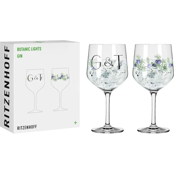 Ritzenhoff BOTANIC LIGHTS Gin Kelch 2er #5 #6 RDT 2023 / Ginglas-Set – Bild 1