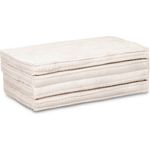 Klappmatratze Kapok Matratze - 200x90x8cm - platzsparend, mit Baumwollbezug, Vitabo, 8 cm hoch