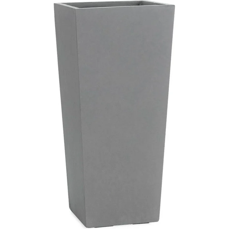 Pflanzwerk® Pflanzkübel CONIC Premium Blumenkübel Pflanzsäule Fiberglas mit Lotus-Effekt, Fiberglas - Handgefertigt - Rechteckig - Frostbeständig – Bild 1