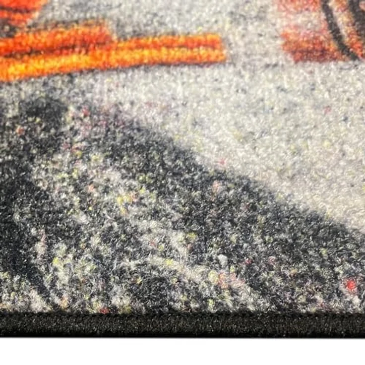 Teppich-Traum Küchenläufer mit rutschfestem Gelrücken waschbar mit Kochlöffeln und bunten Gewürzen, 80x200 cm – Bild 7
