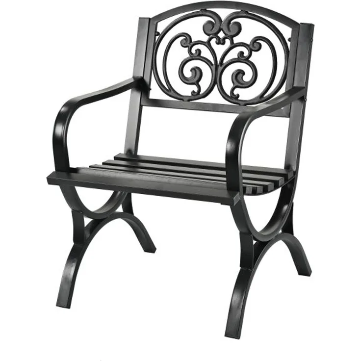 Antiker Gartenstuhl aus Metall 10051929_46
