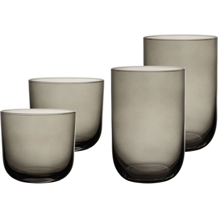 like. by Villeroy & Boch Like Glass Trinkgläser-Set 4-teilig - Smoke – Bild 1