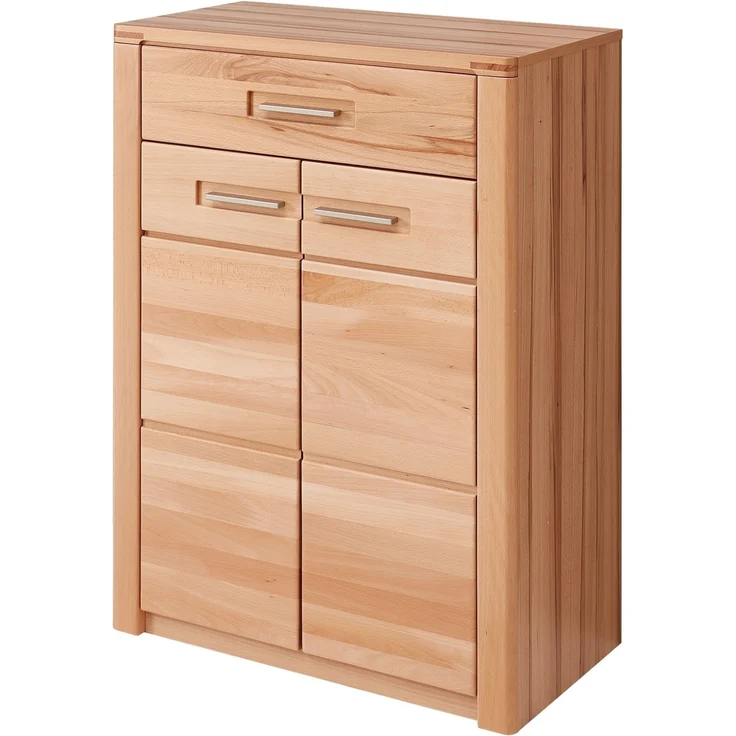 Garderoben-Set >Nature One< 5-teilig, soft-close, FSC Kernbuche teilmassiv - 268x201x40cm (B/H/T) – Bild 8